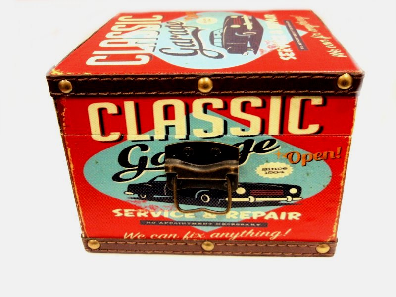 Baúl Classic garage vista lateral